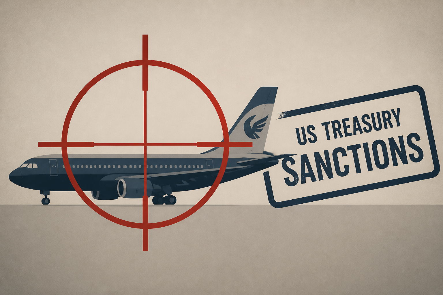 Iranian airlines are targeted by the US Treasury for backing the regime