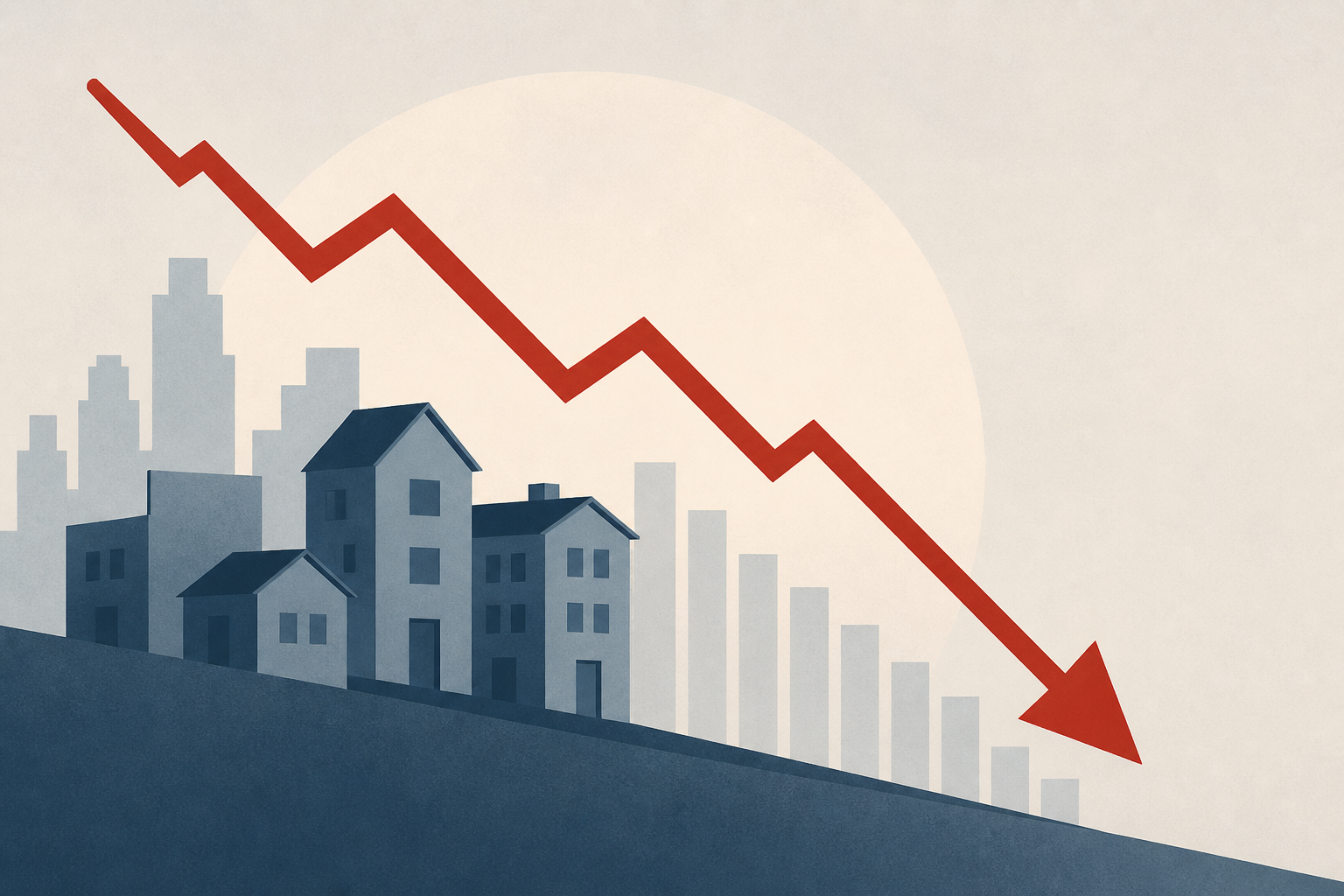 The US cities where home prices are falling the fastest