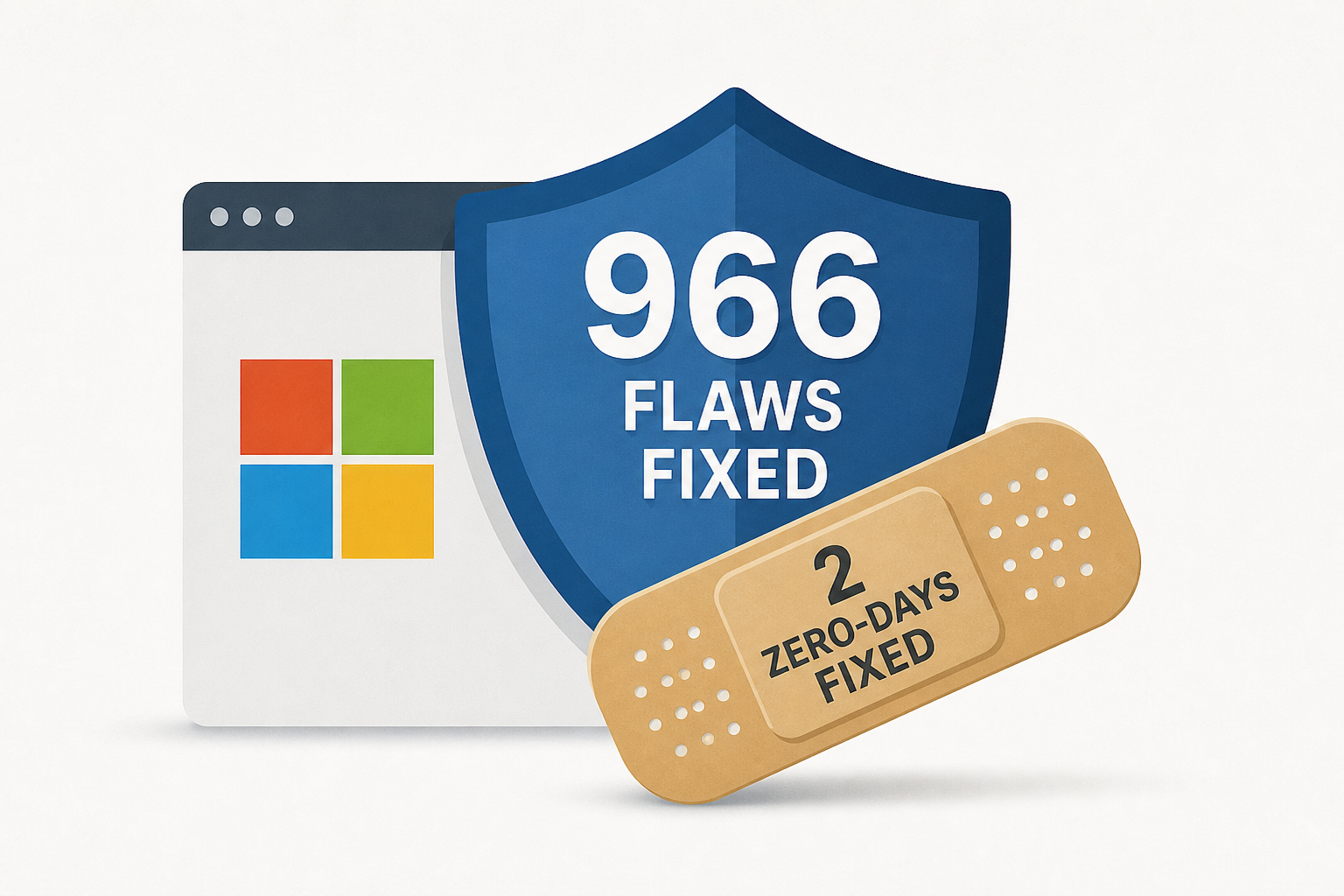 Microsoft September 2026 Patch Tuesday fixes 966 flaws, 2 zero-days