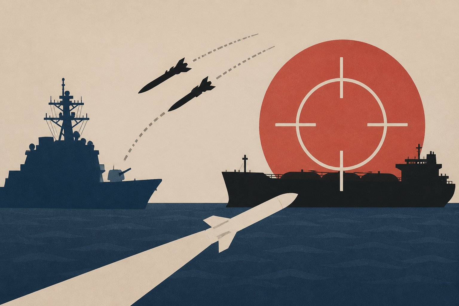 US strikes Iranian tankers after attempted missile attacks on Navy warship