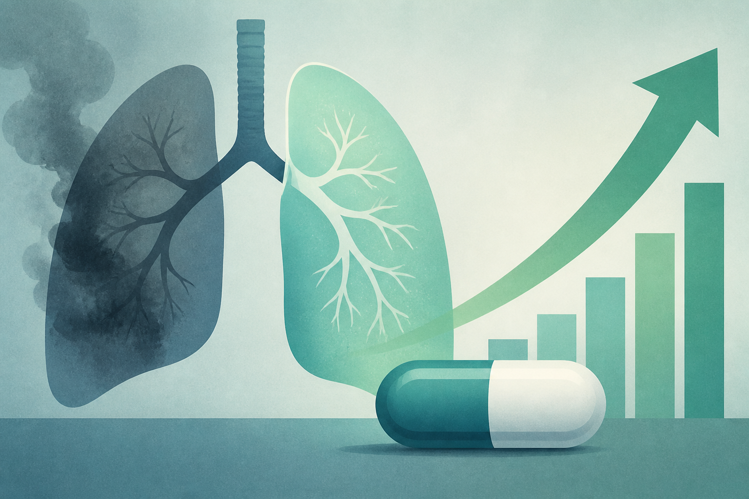 New drug shows promise in reducing COPD symptoms in former and current smokers, clinical trials show
