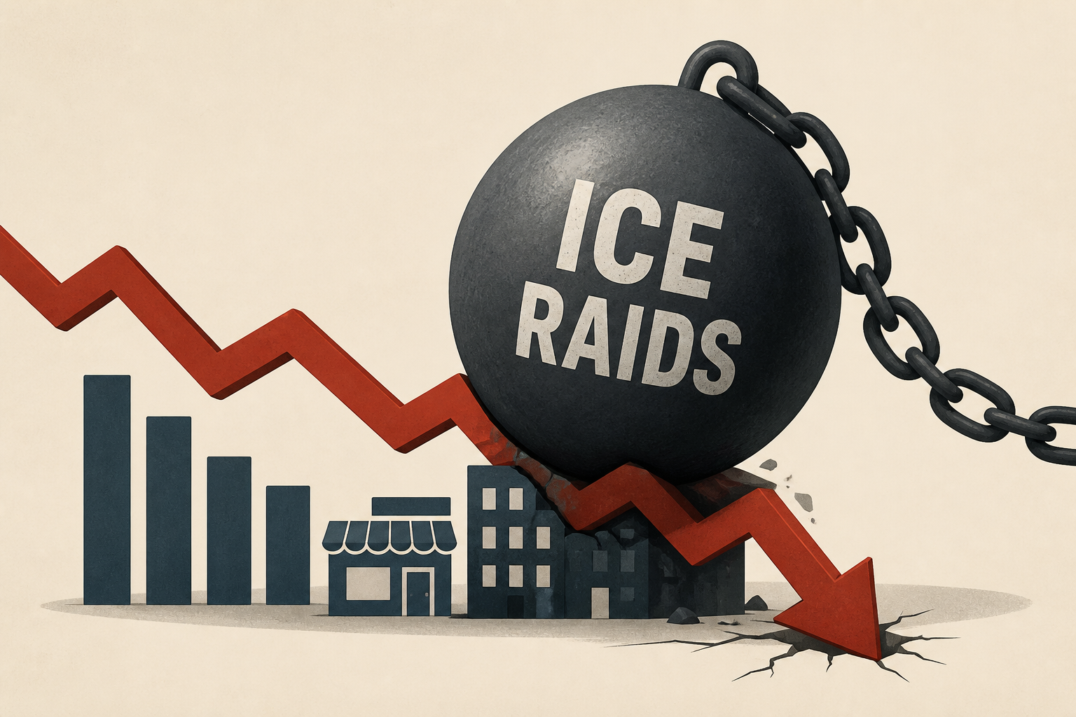 New report shows the economic toll of ICE raids