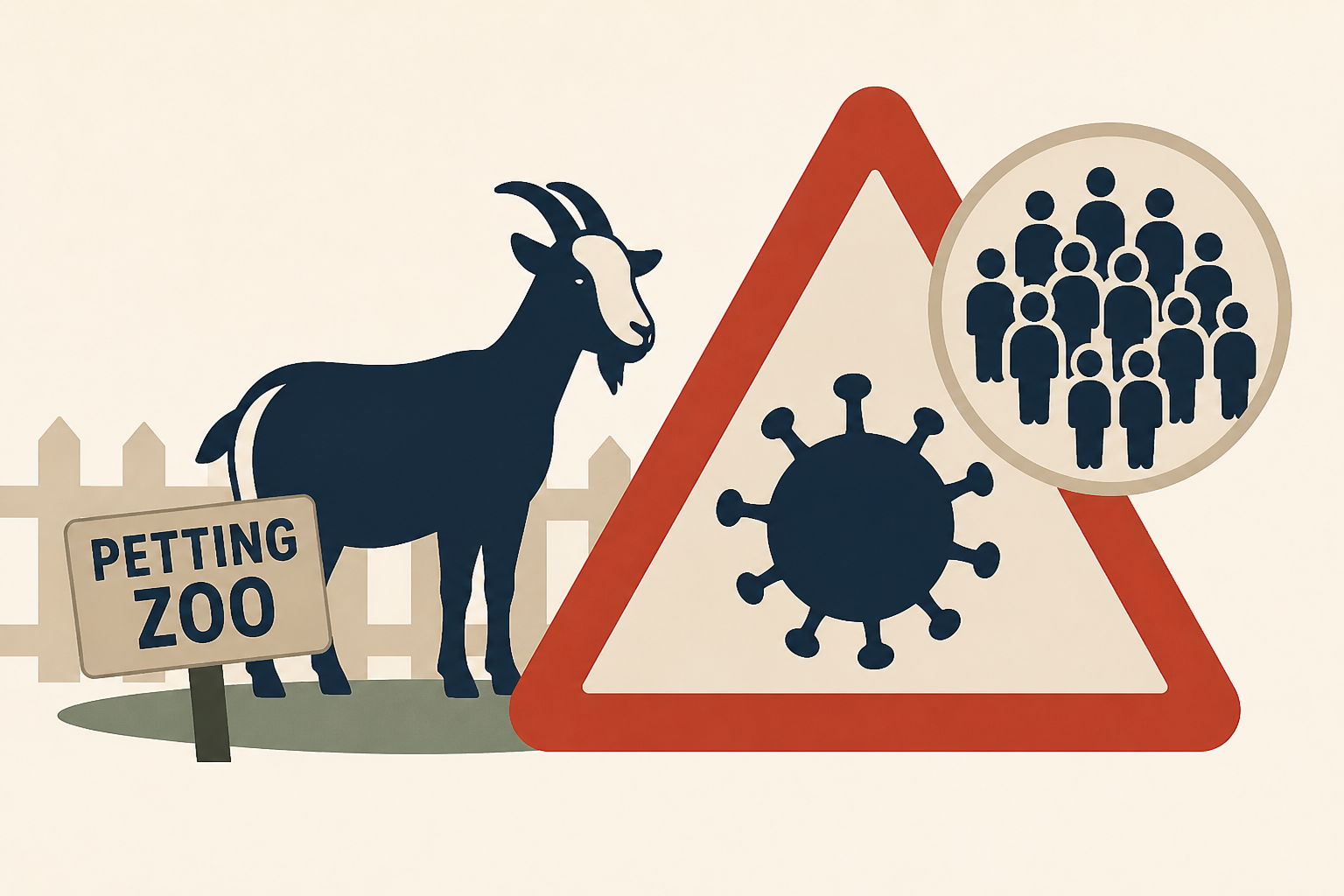 Nearly 300 people may have been exposed to rabies from goats at a petting zoo