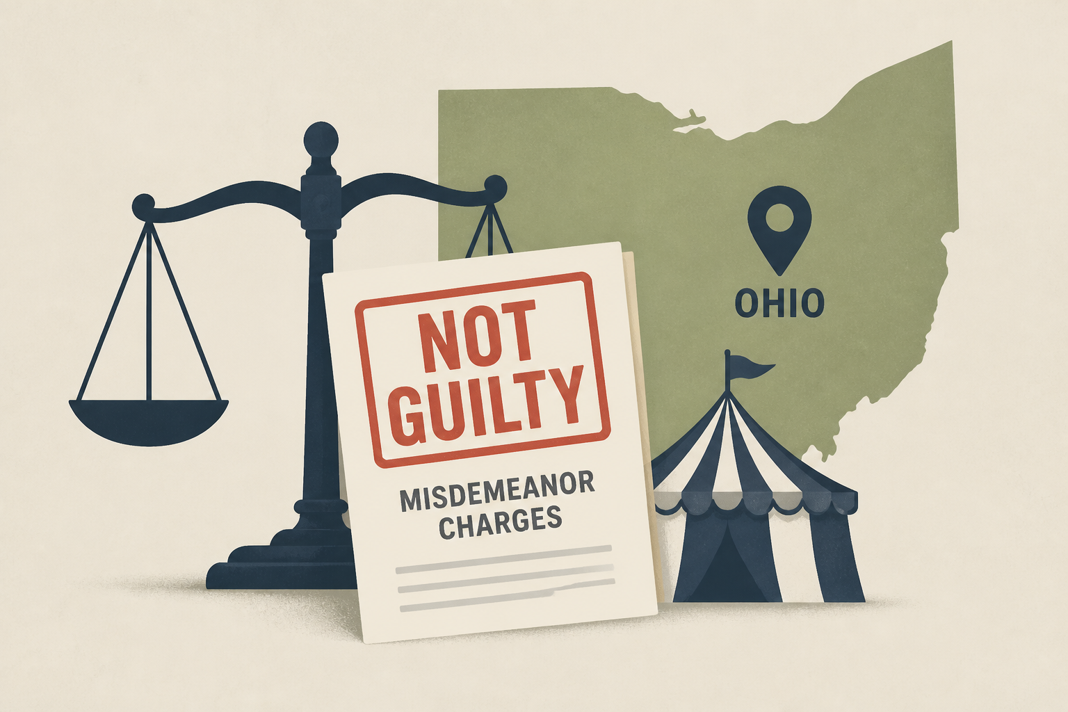 Man pleads not guilty to misdemeanor charges in Ohio fair incident involving Amy Acton