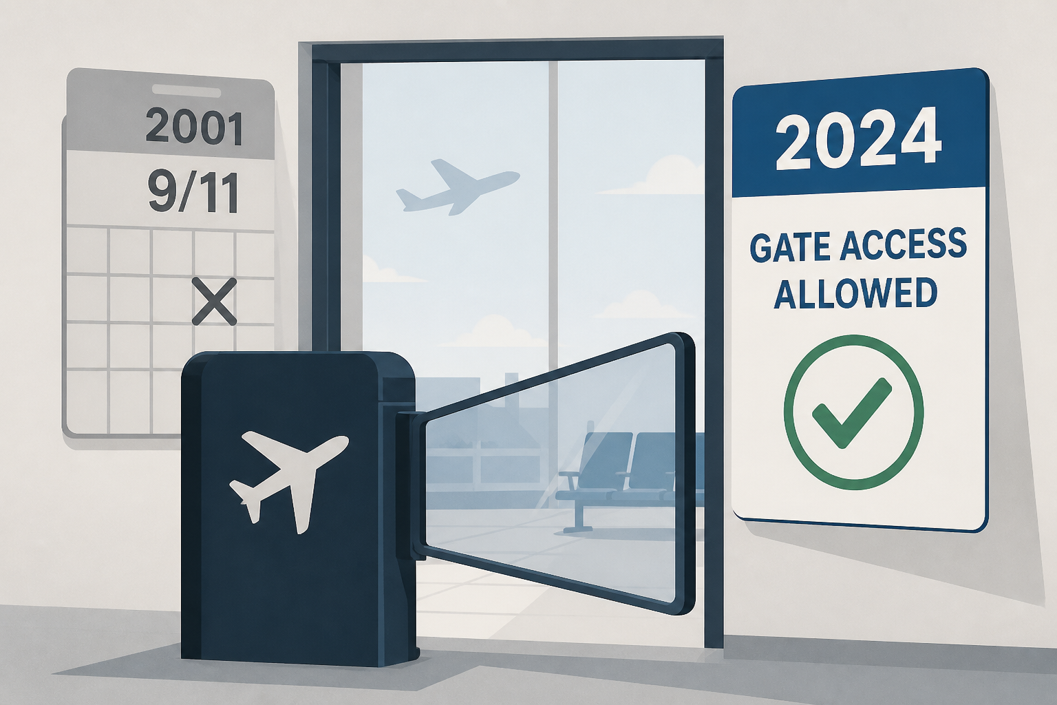 TSA brings back gate access for some people without plane tickets 25 years after 9/11