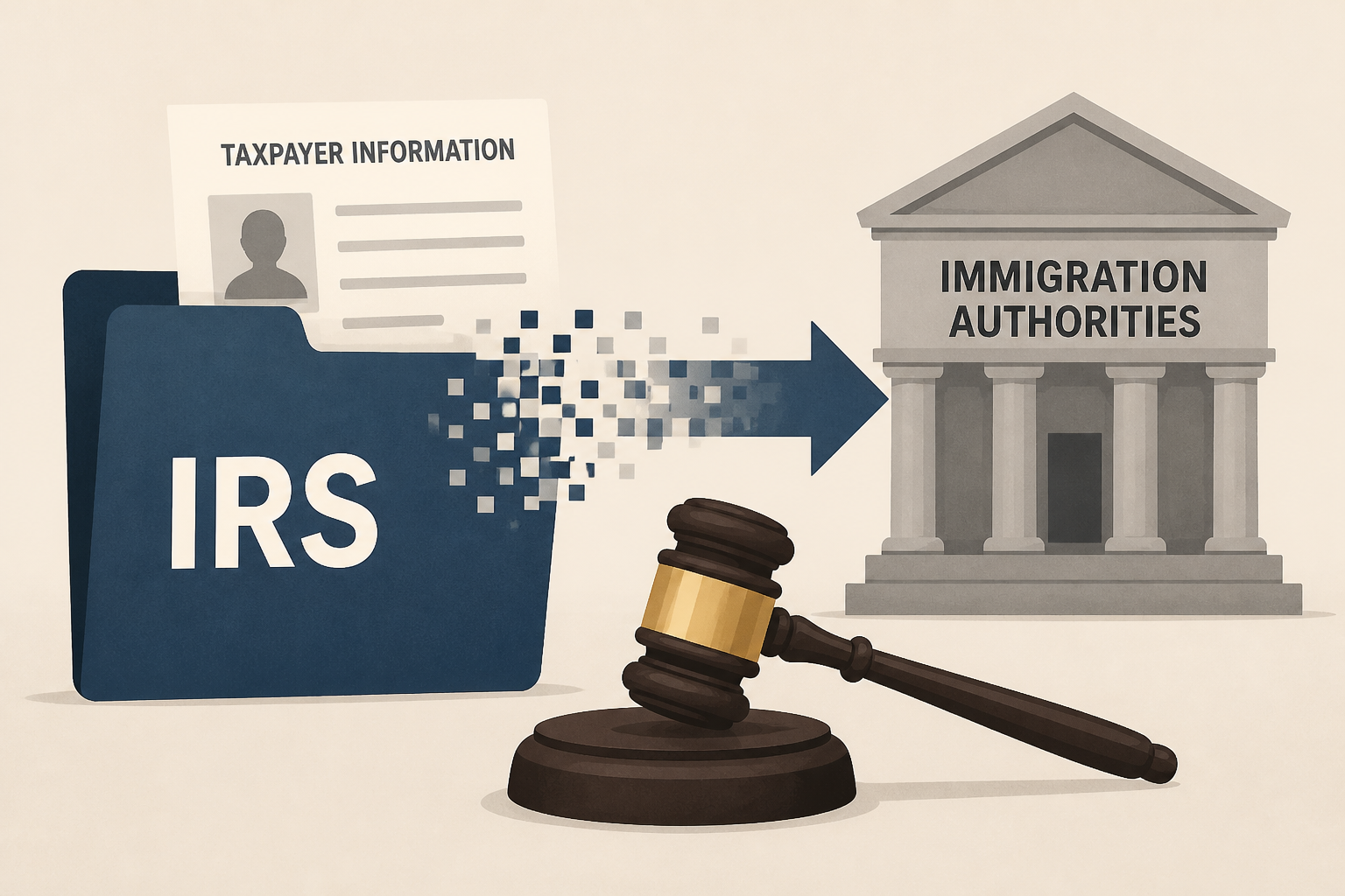 IRS under Trump unlawfully shared taxpayer info with immigration authorities, court rules