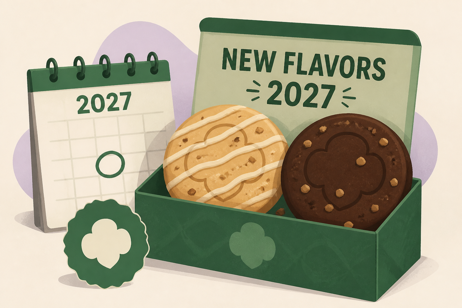 2 New Girl Scout Cookie Flavors Revealed for 2027 Season
