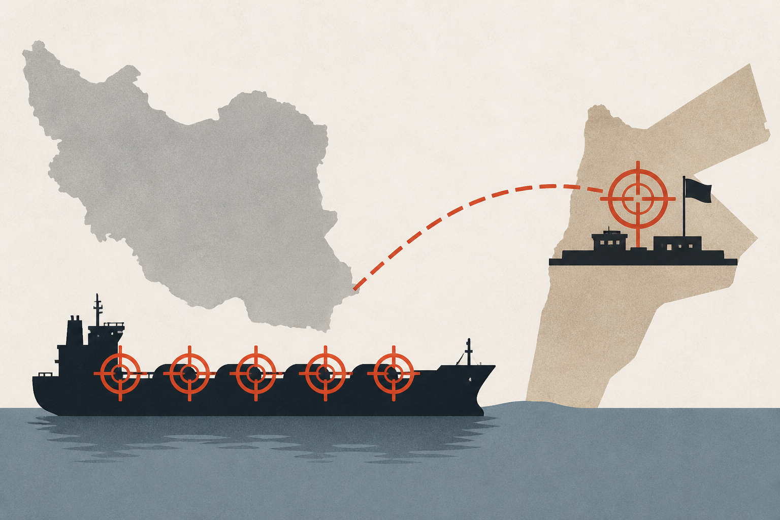 US forces hit five Iranian tankers as Tehran targets American base in Jordan