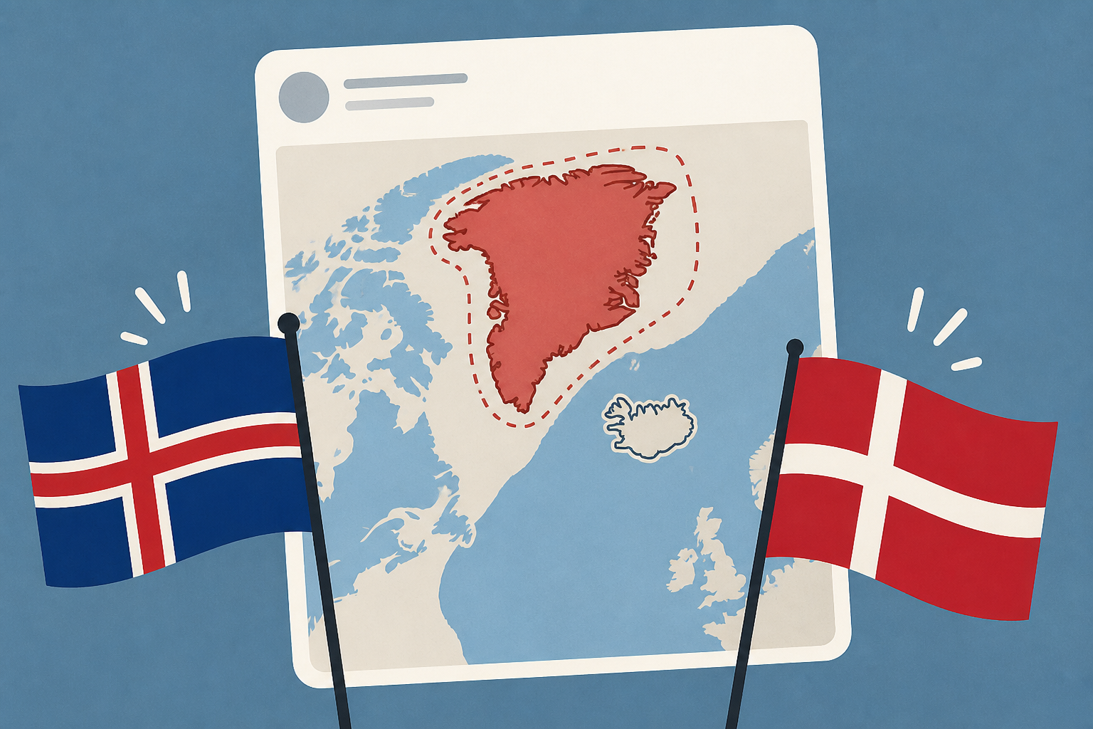 Trump's map post on social media rattles Iceland and Denmark