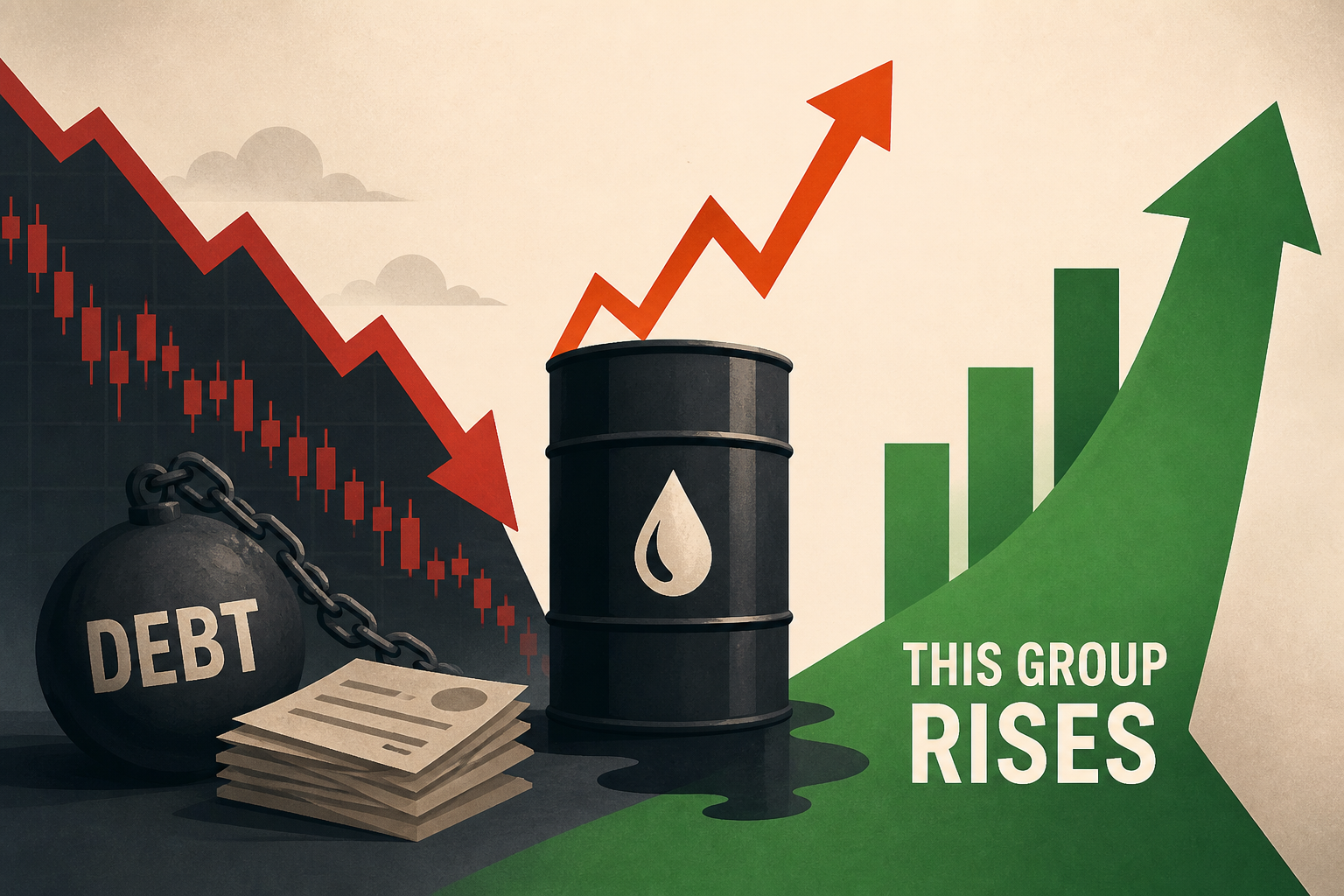 Stock Market Hit By Debt Fears And Oil Spike; This Group Rises