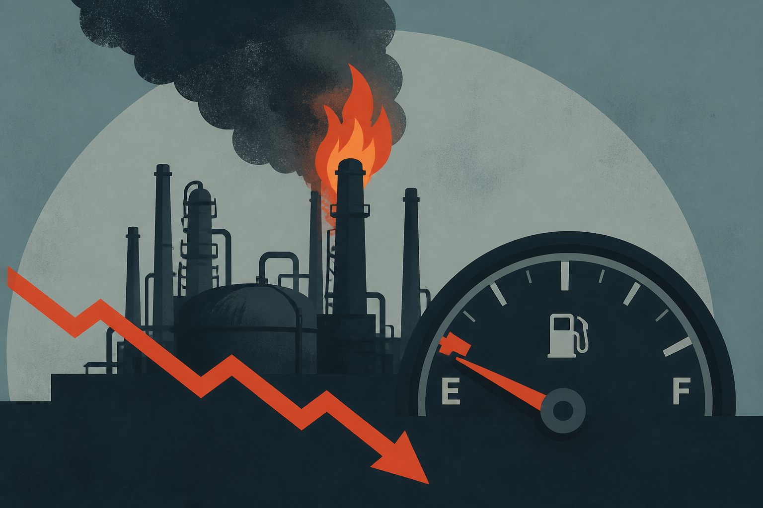 Ukraine Hits Saratov Refinery Again as Russian Fuel Crisis Deepens