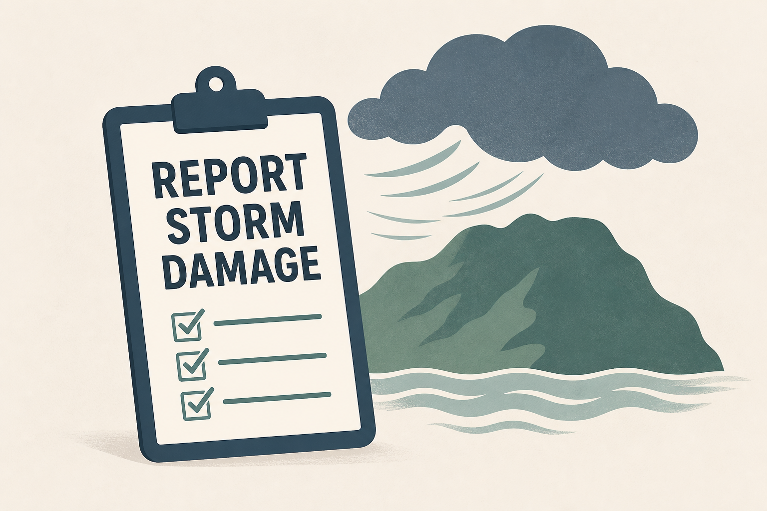 Kauai residents urged to report storm damage from Hurricane Lowell