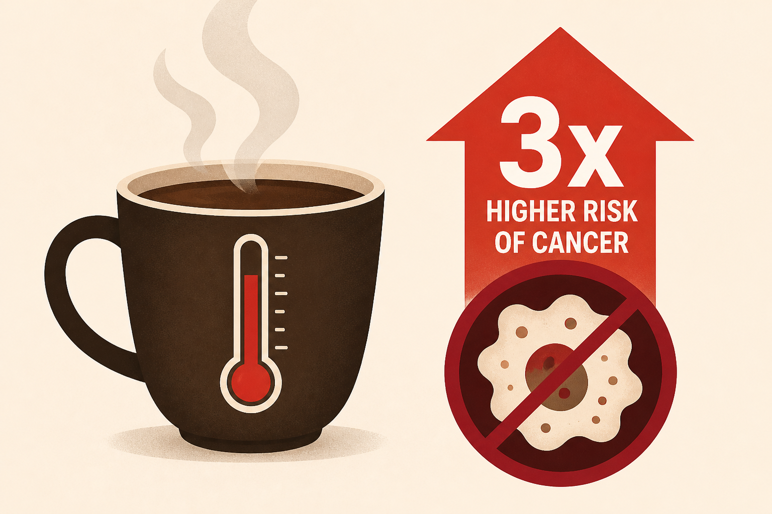 Drinking very hot tea and coffee can triple your risk of cancer, Oxford study finds