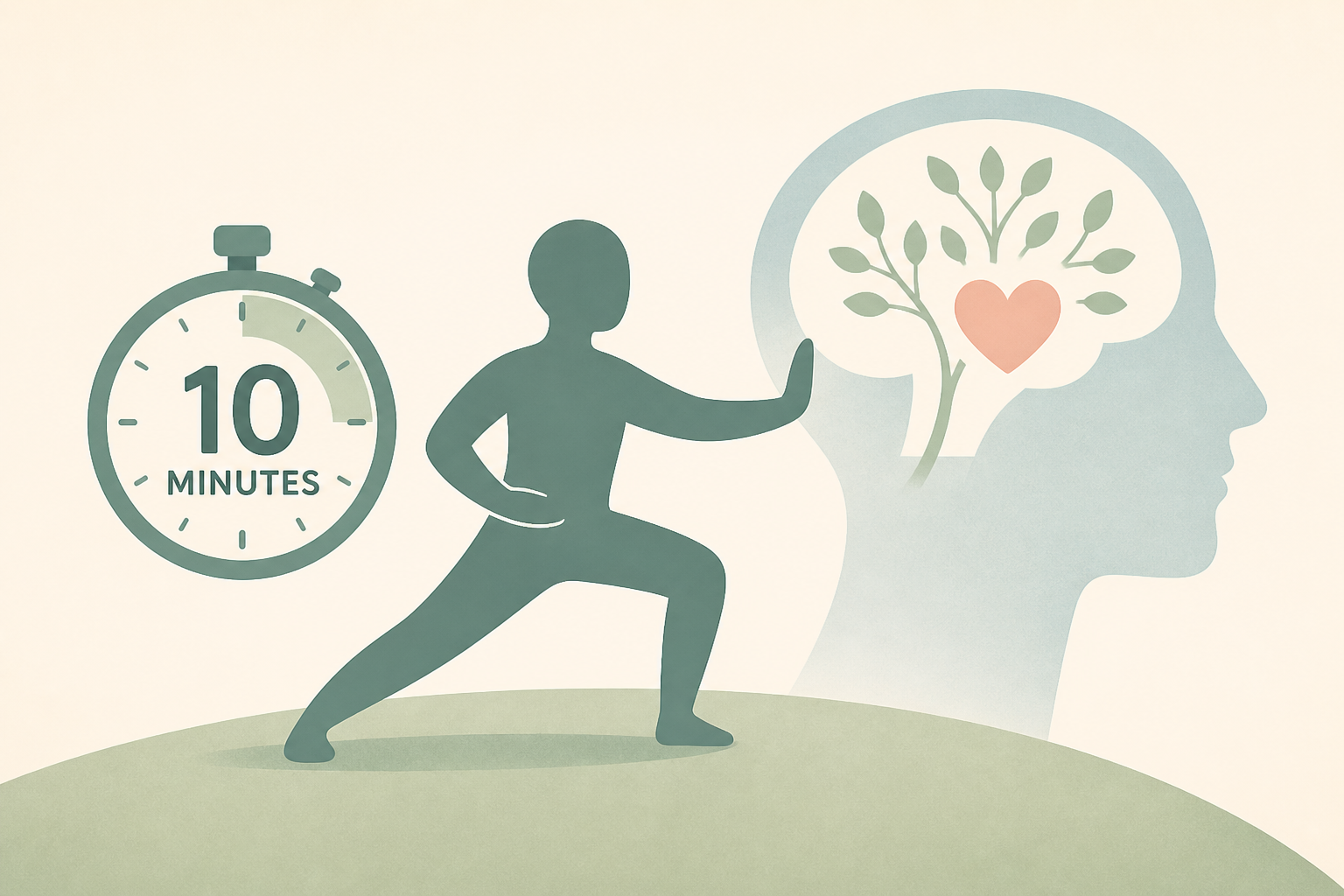 10 minutes of ‘very slow’ exercise can improve brain function, mood
