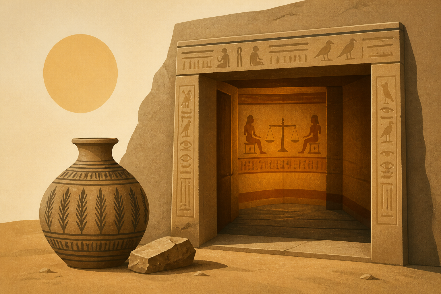 4,300-year-old tomb of judge and his father discovered in Egypt: "Exceptionally well-preserved"