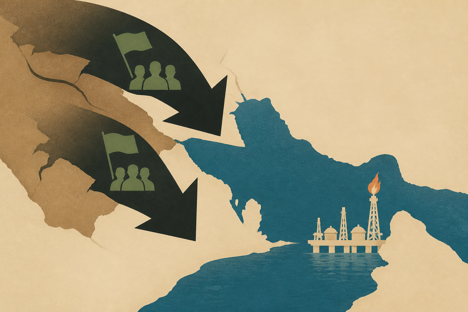 Iran-backed fighters in Yemen and Iraq are threatening the Gulf