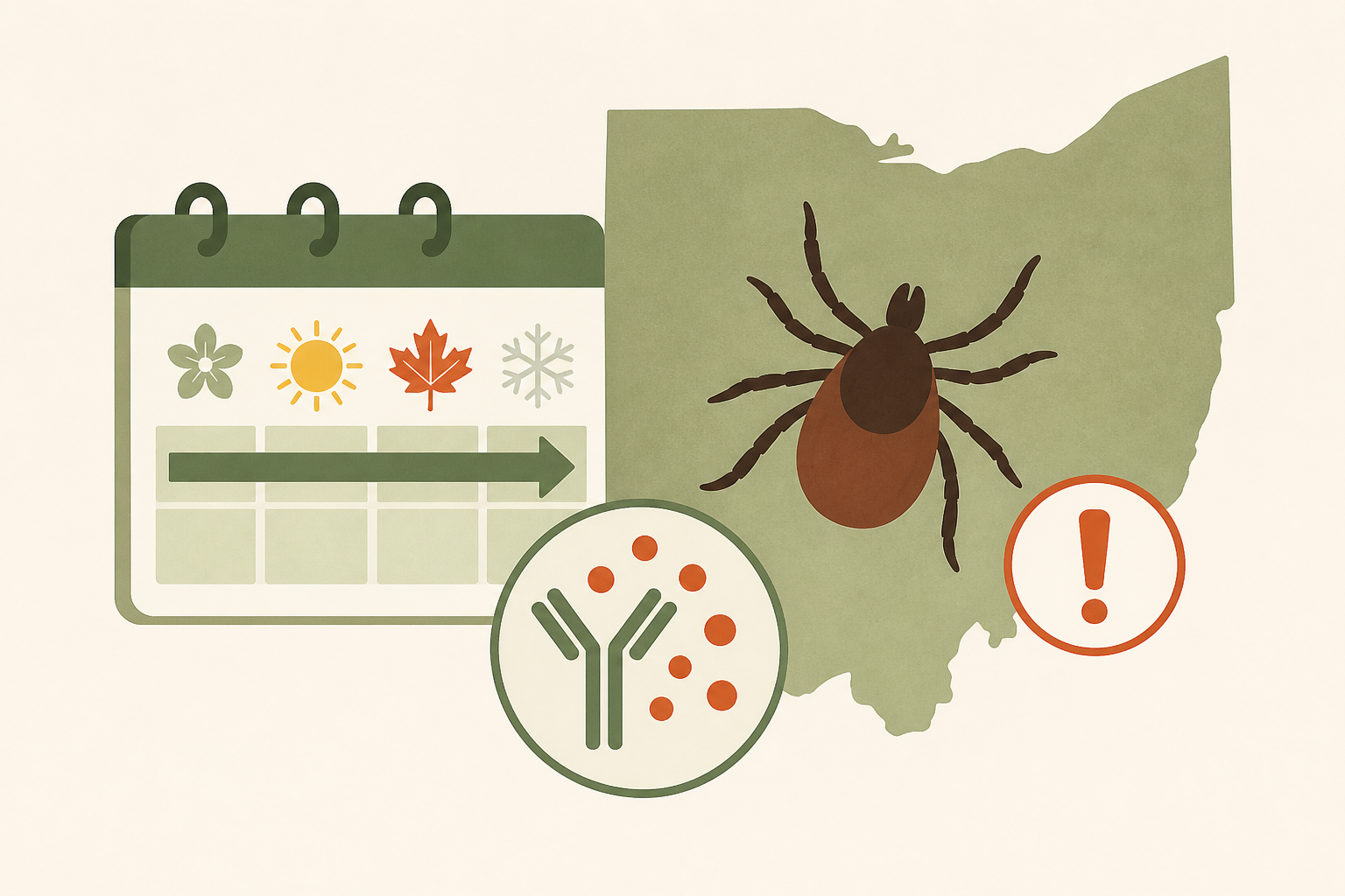 Ohio’s tick threat doesn’t end with summer - and a new arrival can trigger a deadly allergy