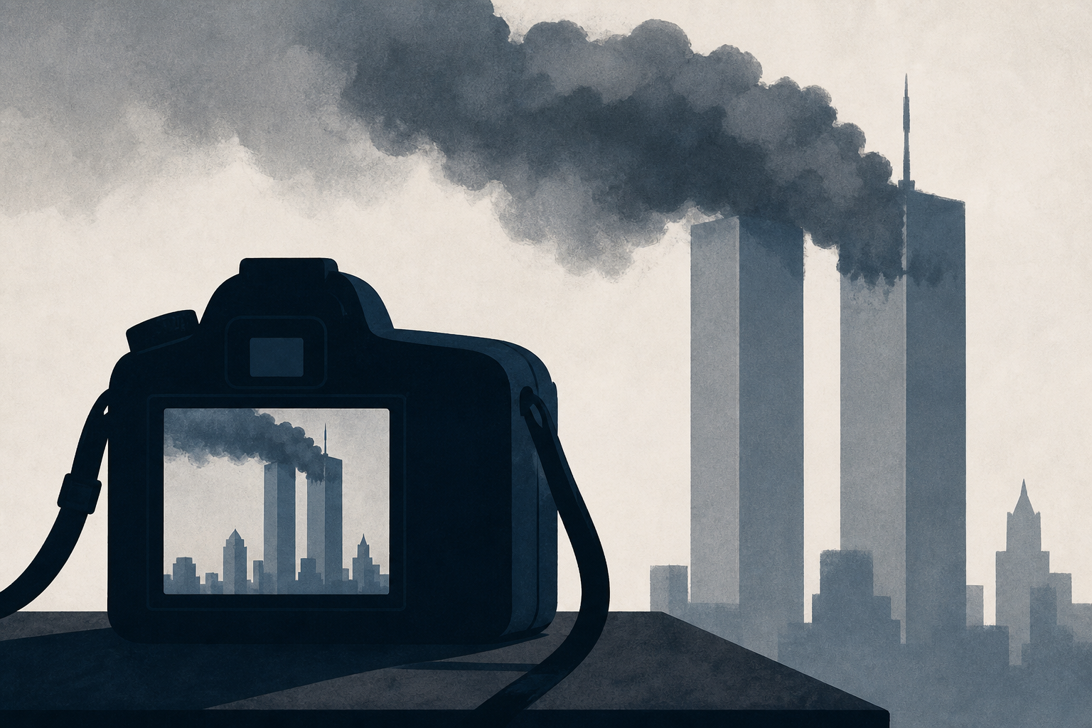 26 haunting images that show what 9/11 was really like as the attacks unfolded