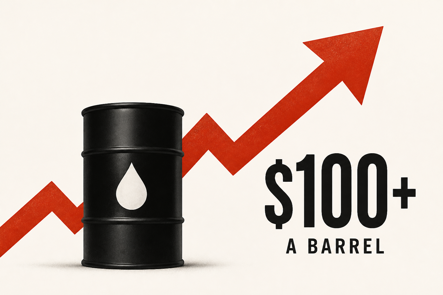 Oil Rises Above $100 A Barrel As Middle East Conflict Intensifies