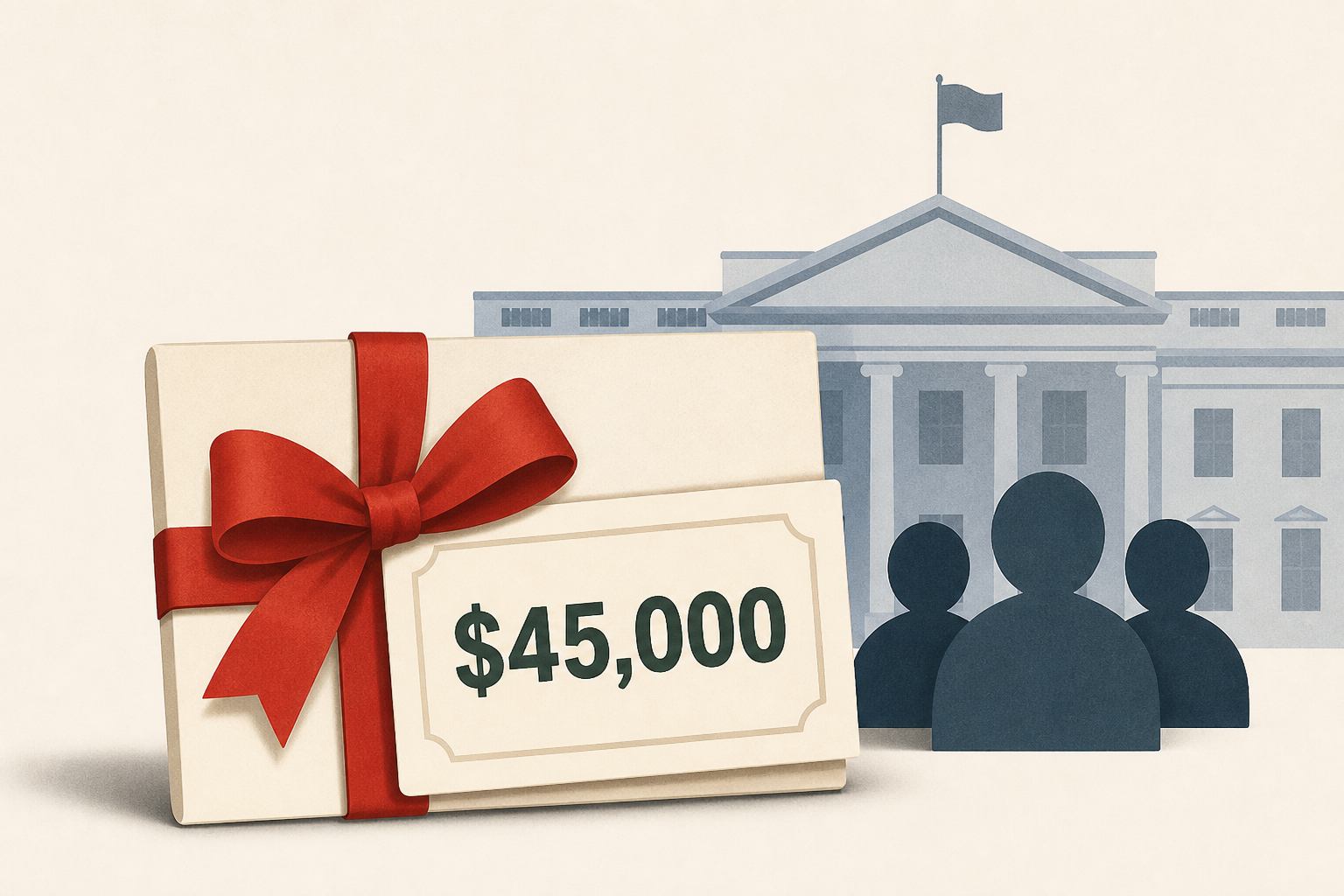 Trump gave $45,000 to Natalie Harp and other White House aides as holiday gifts