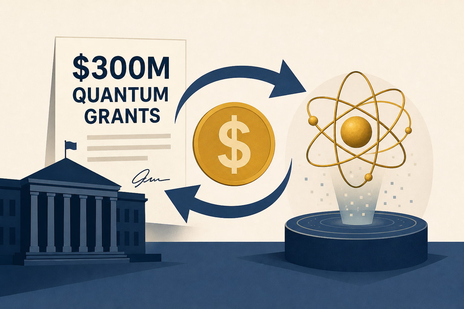 US Government Gets Something Back for $300M in Quantum Grants