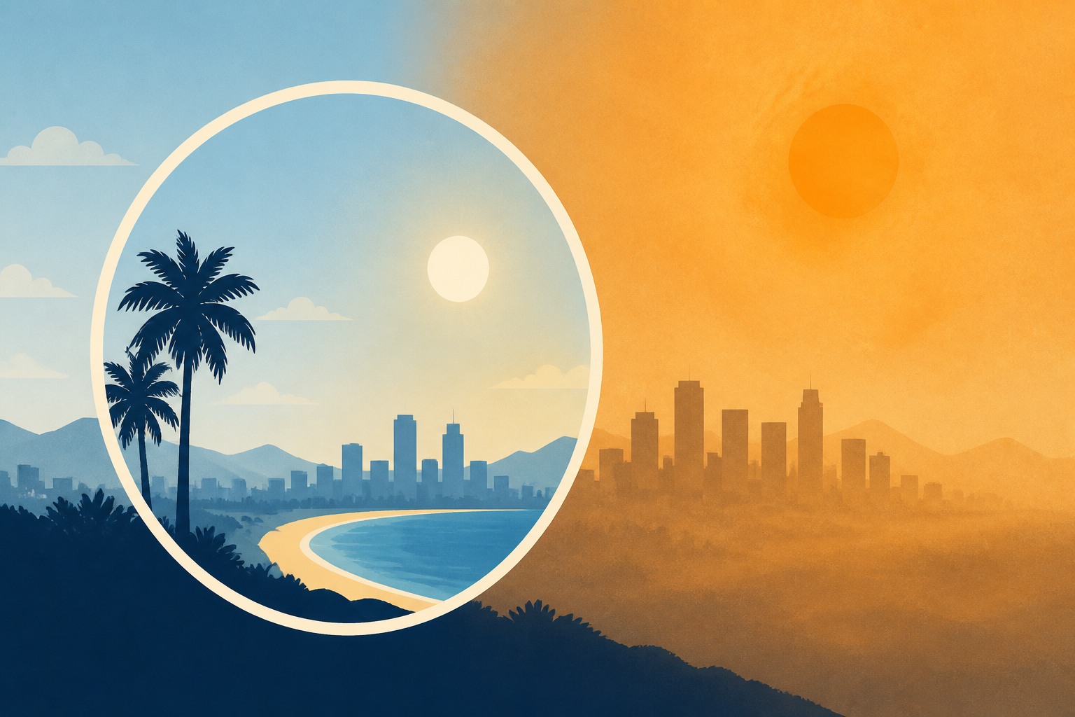 L.A.'s 'perfect' Mediterranean weather is a birthright. Why did it disappear this summer?