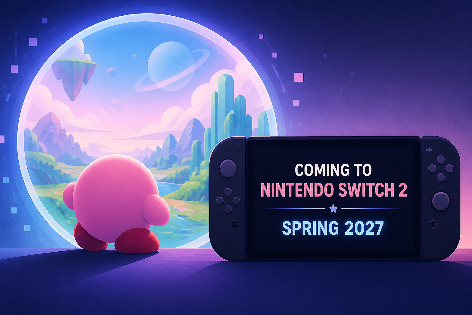 Kirby and the World Beyond coming to Nintendo Switch 2 in Spring 2027