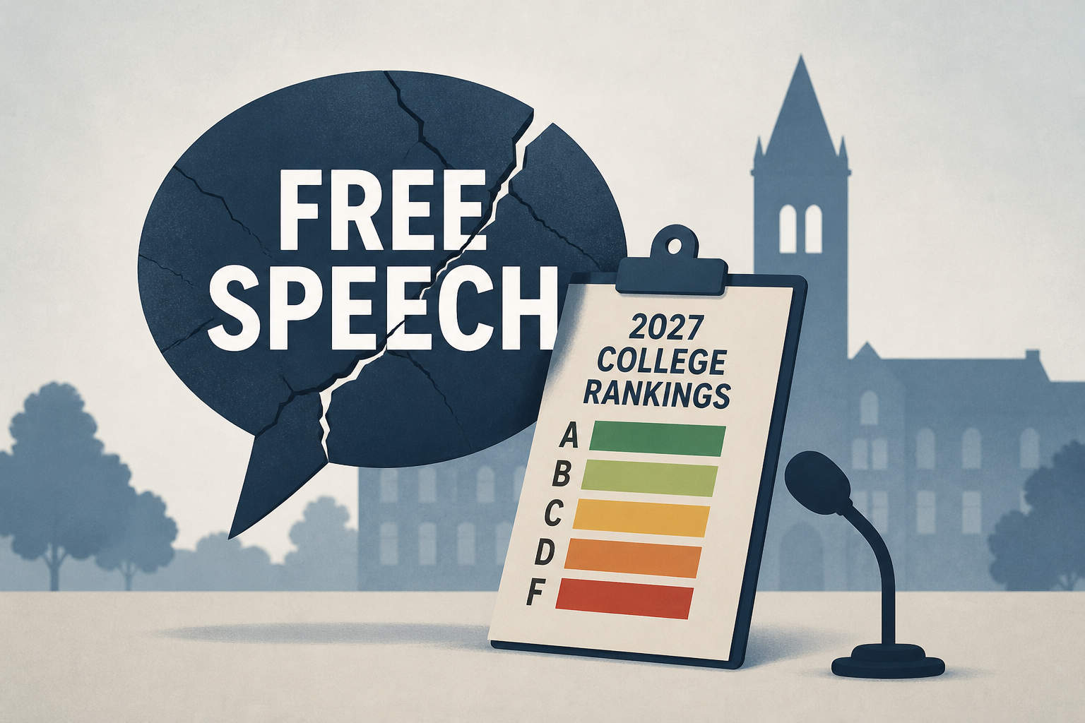 2027 College Free Speech Rankings: Kirk murder adds another difficult topic to dismal climate for student expression