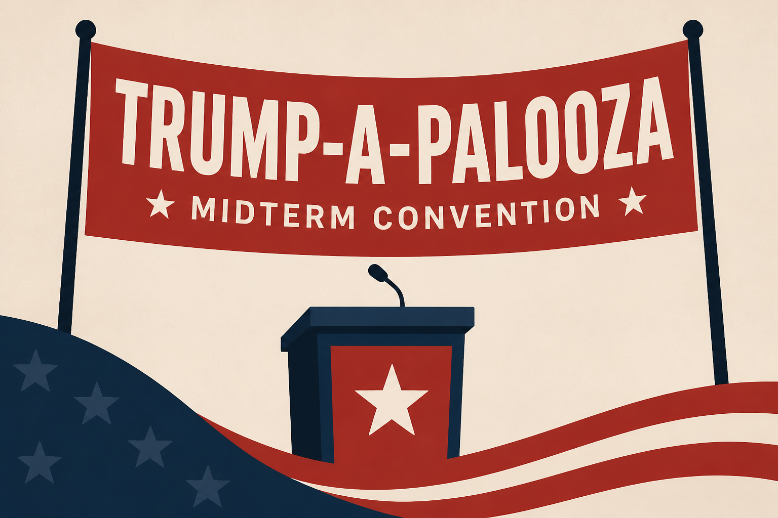 Republicans look to rally base at ‘Trump-a-palooza’ midterm convention
