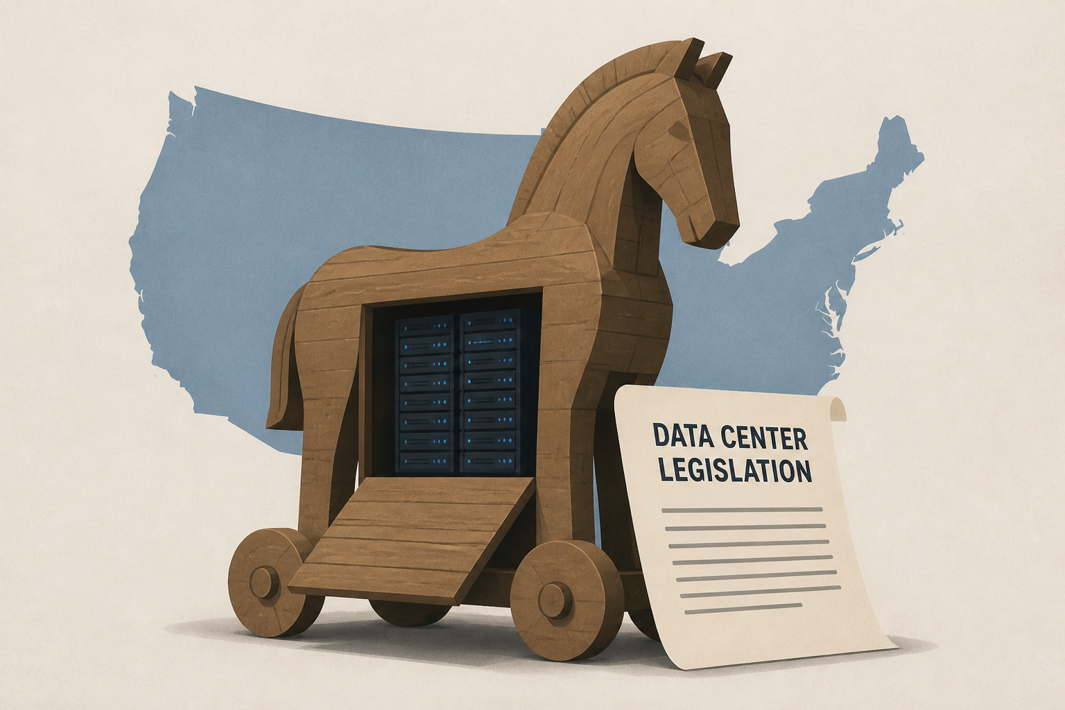 ‘A Trojan horse’: Northern Virginia congressman pushes national data center legislation
