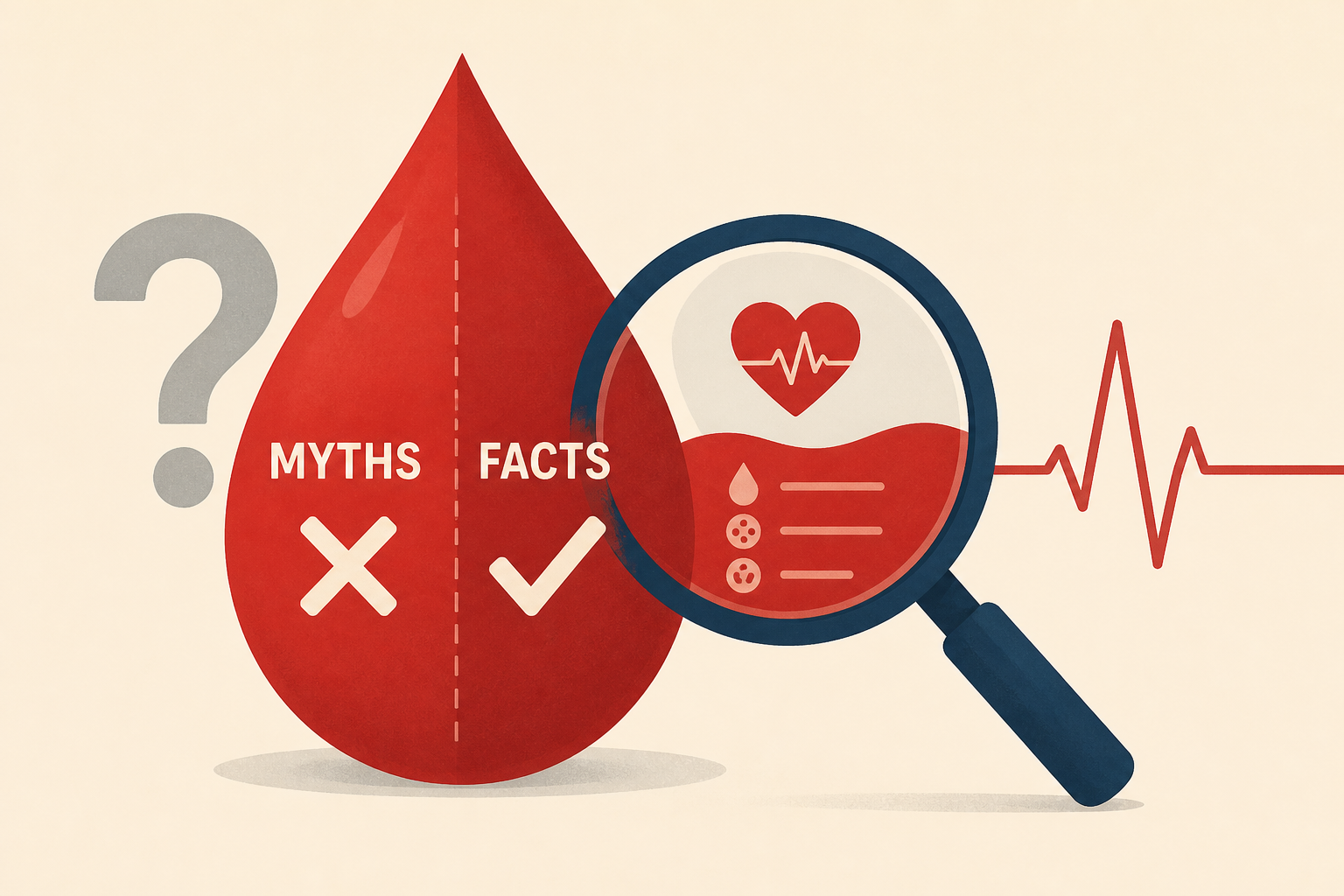 Myths and facts about donating blood, and how it could reveal clues about your own health