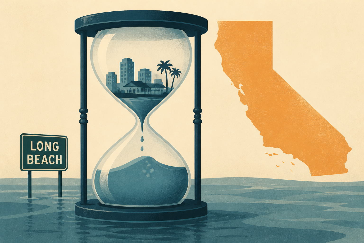 How Long Beach became a poster child for California’s clumsy, costly battle against global warming's effects