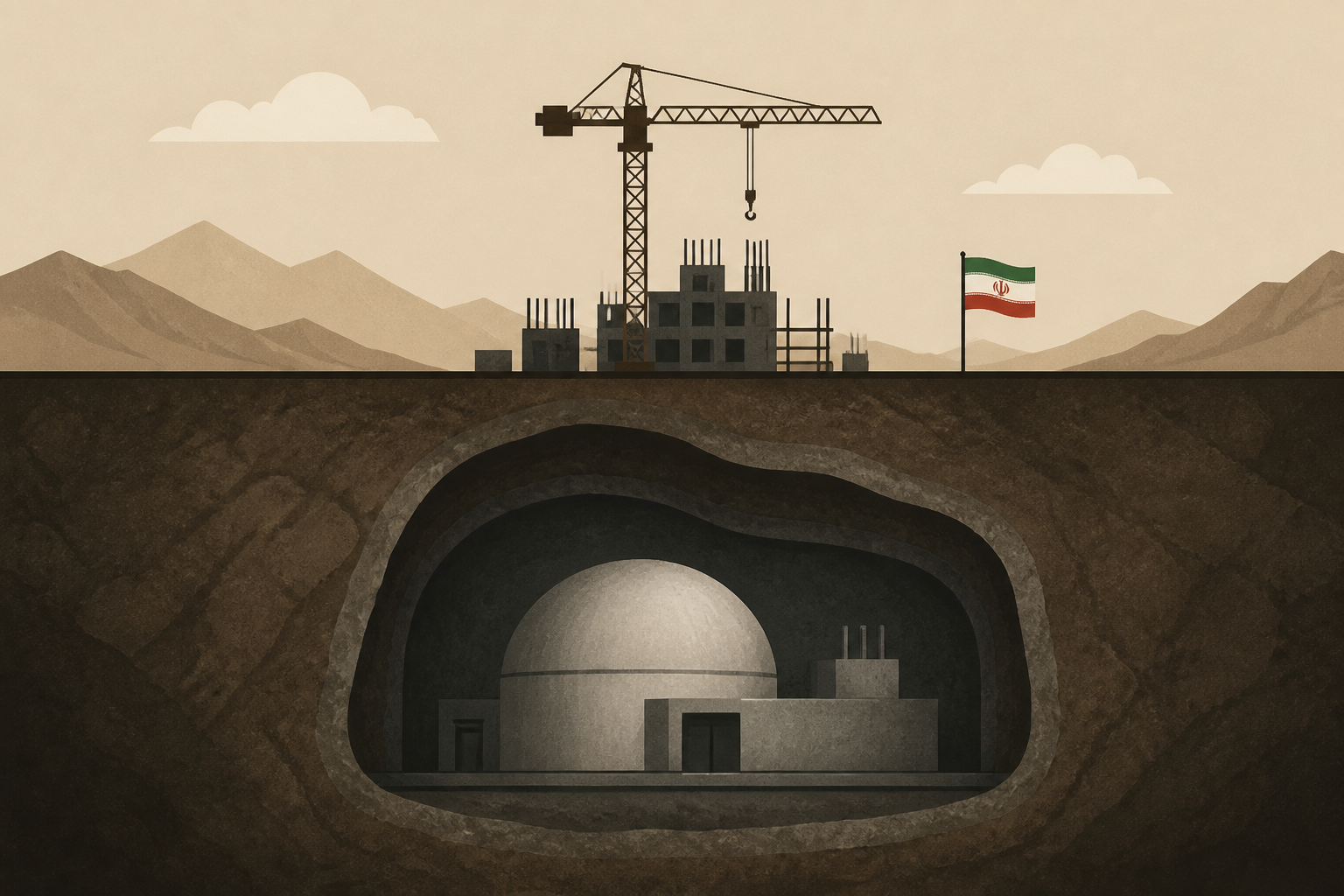 ‘Surge in construction’ at suspected Iranian nuclear site, analysts say, as US considers ways to strike deep underground