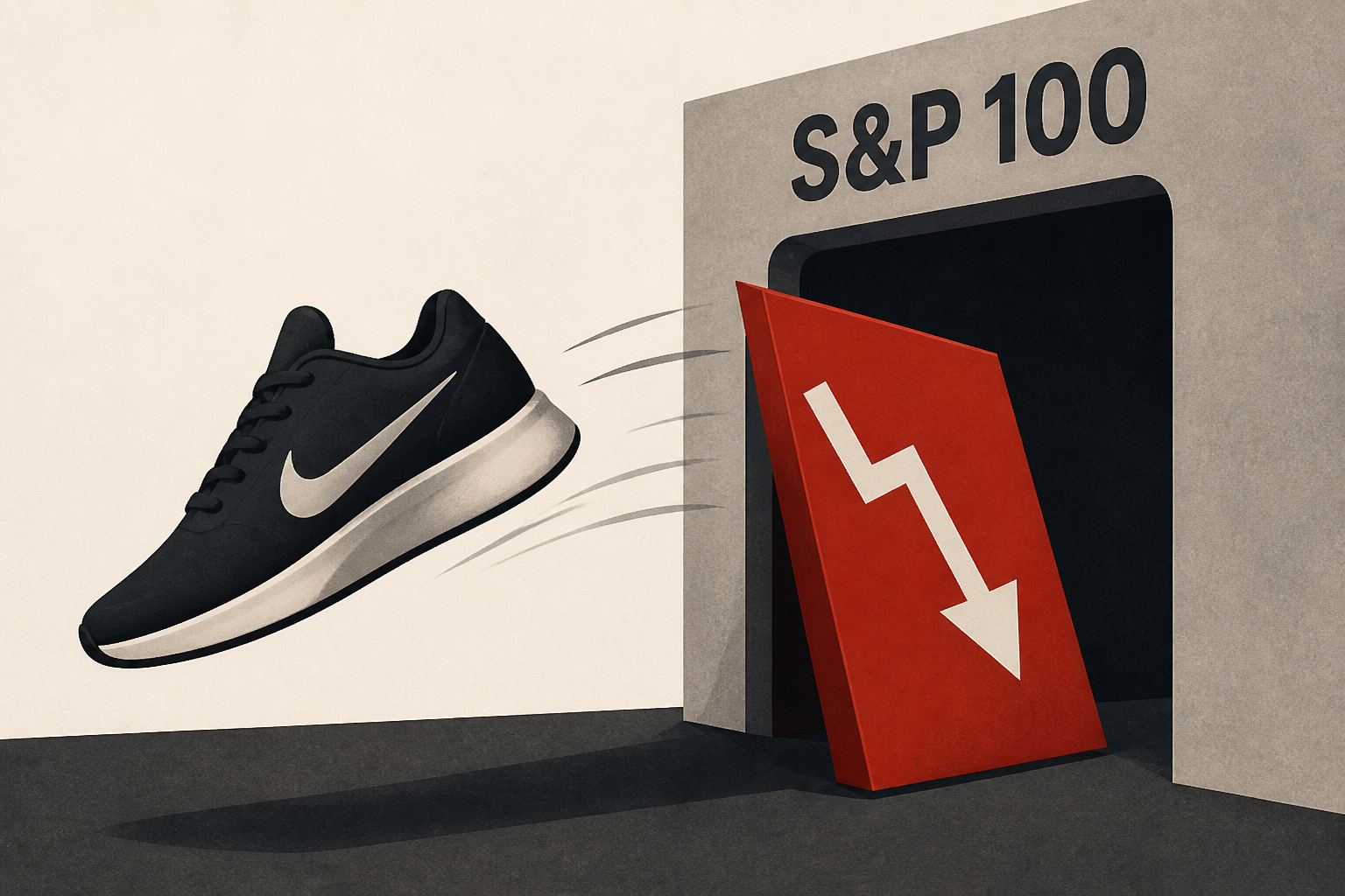 Nike forgot that Republicans buy sneakers, too, and now it's getting booted from the S&P 100