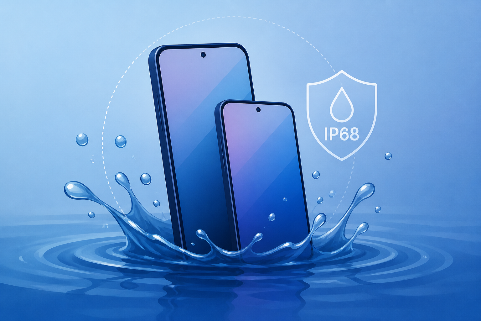 Apple's iPhone Duo is IP68 water resistance, temporarily