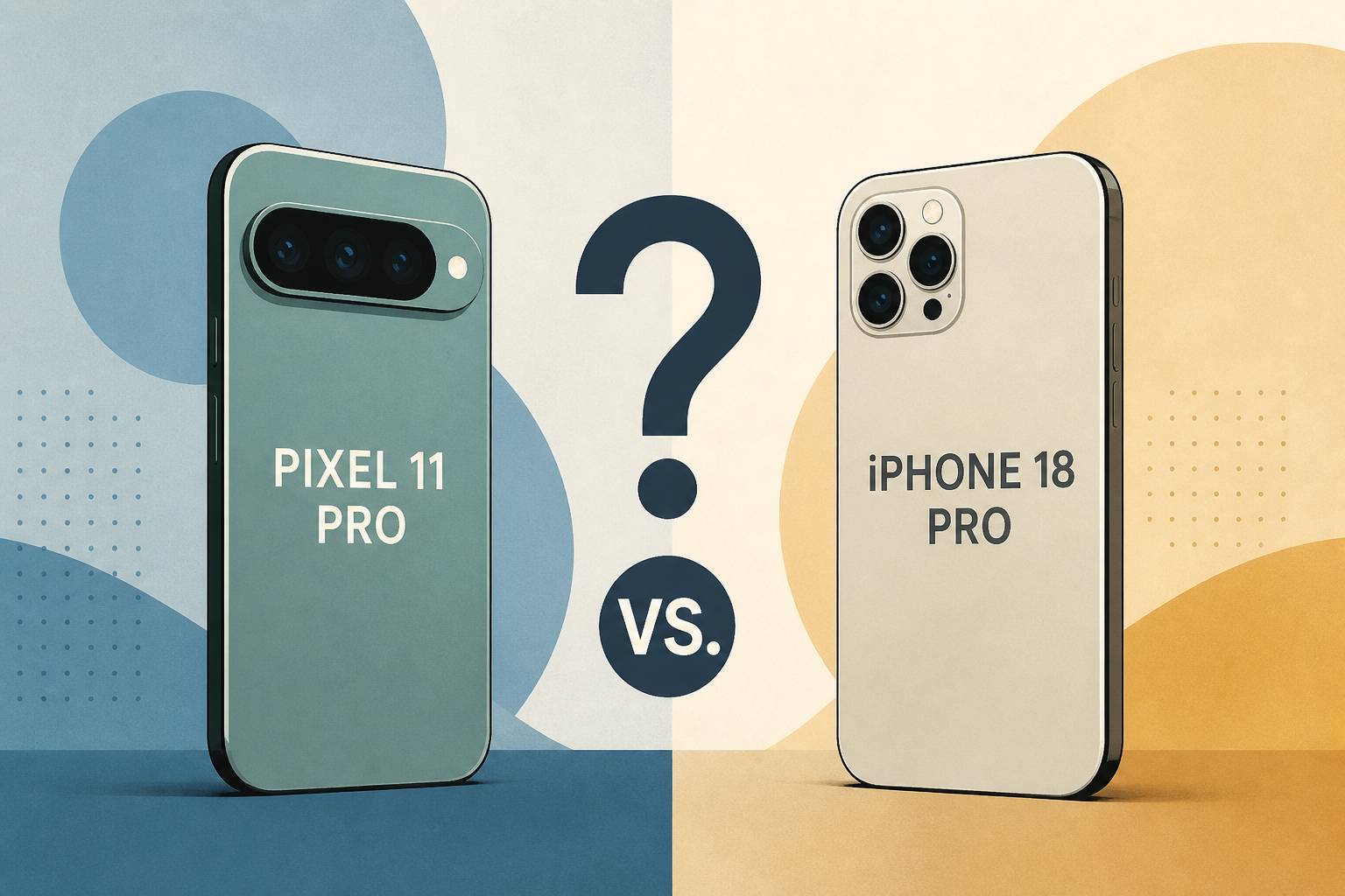 Pixel 11 Pro vs. iPhone 18 Pro: Which to Buy?