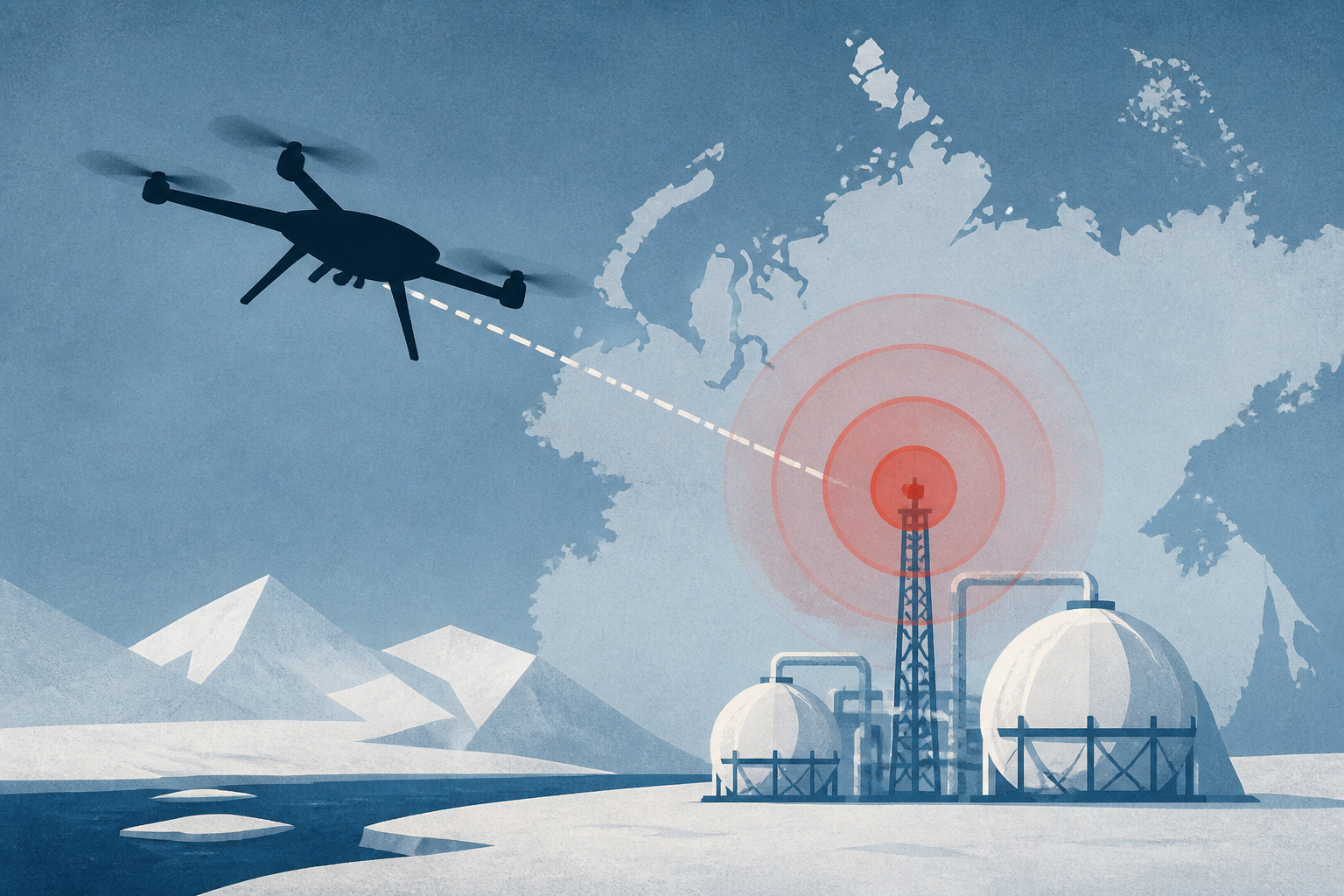 Ukraine drone strikes Russia's Arctic natural gas region in record hit