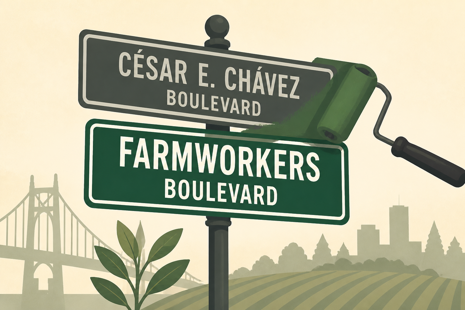Portland renames César E. Chávez Boulevard for all farmworkers