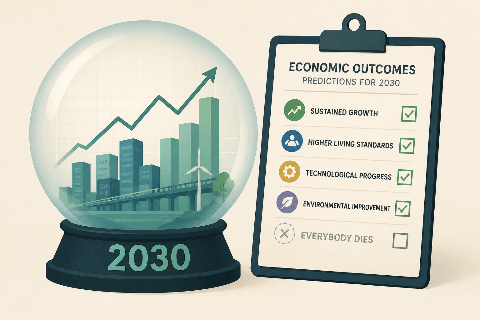 Anthropic Builds Model to Predict Economy in 2030, Leaves Off the 'Everybody Dies' Outcome