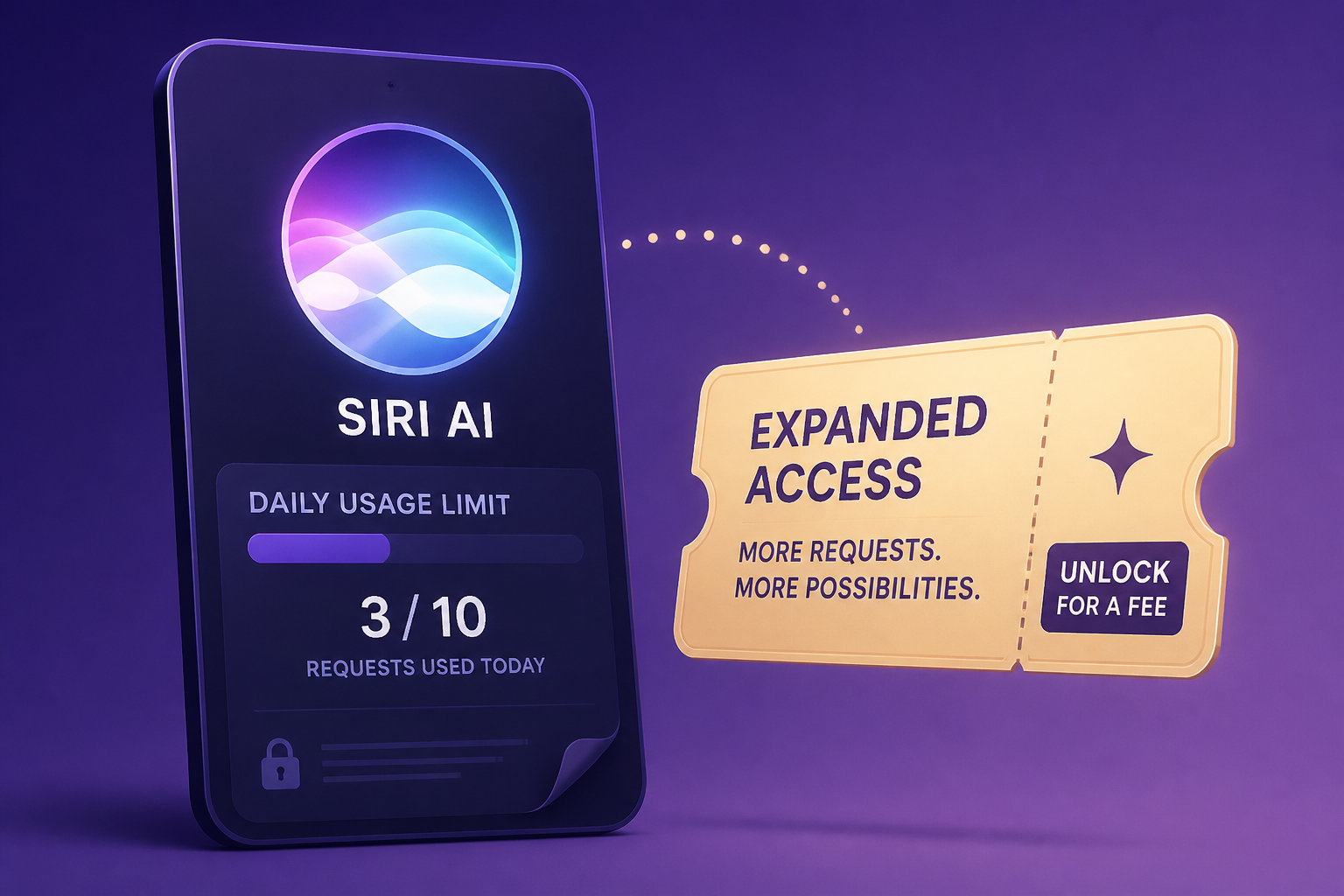 Apple's Fine Print: Daily Usage Limits for Siri AI, 'Expanded Access' Coming for a Fee