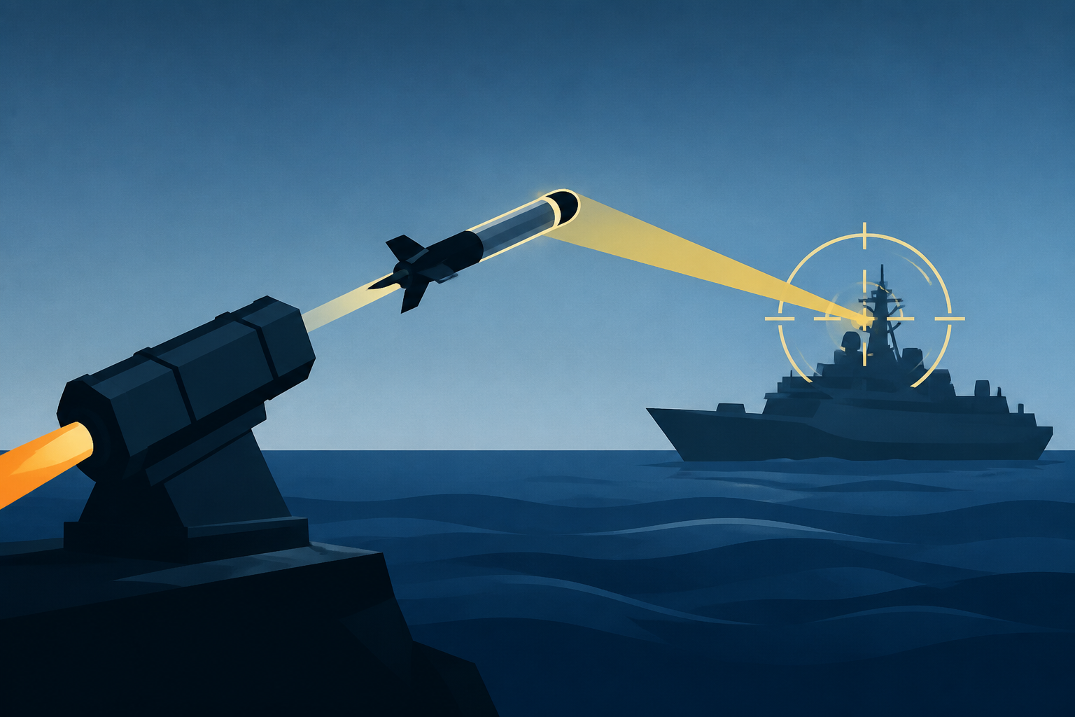 Iran fires electro-optical missile for the first time on US warships