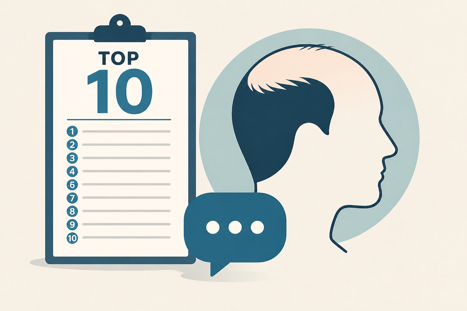 the top 10 things I tell balding patients