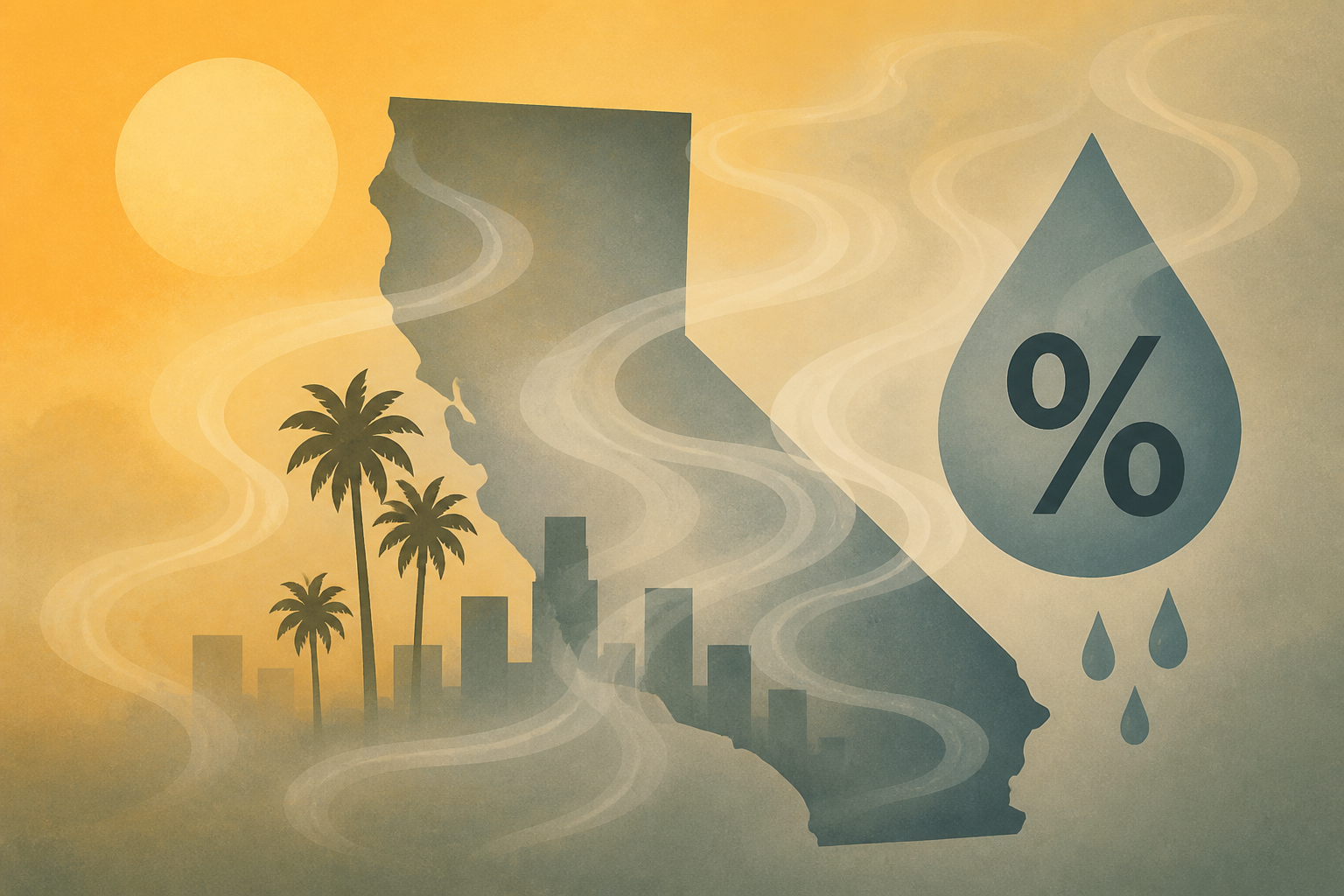 Oppressive humidity strangles Southern California, brings health dangers