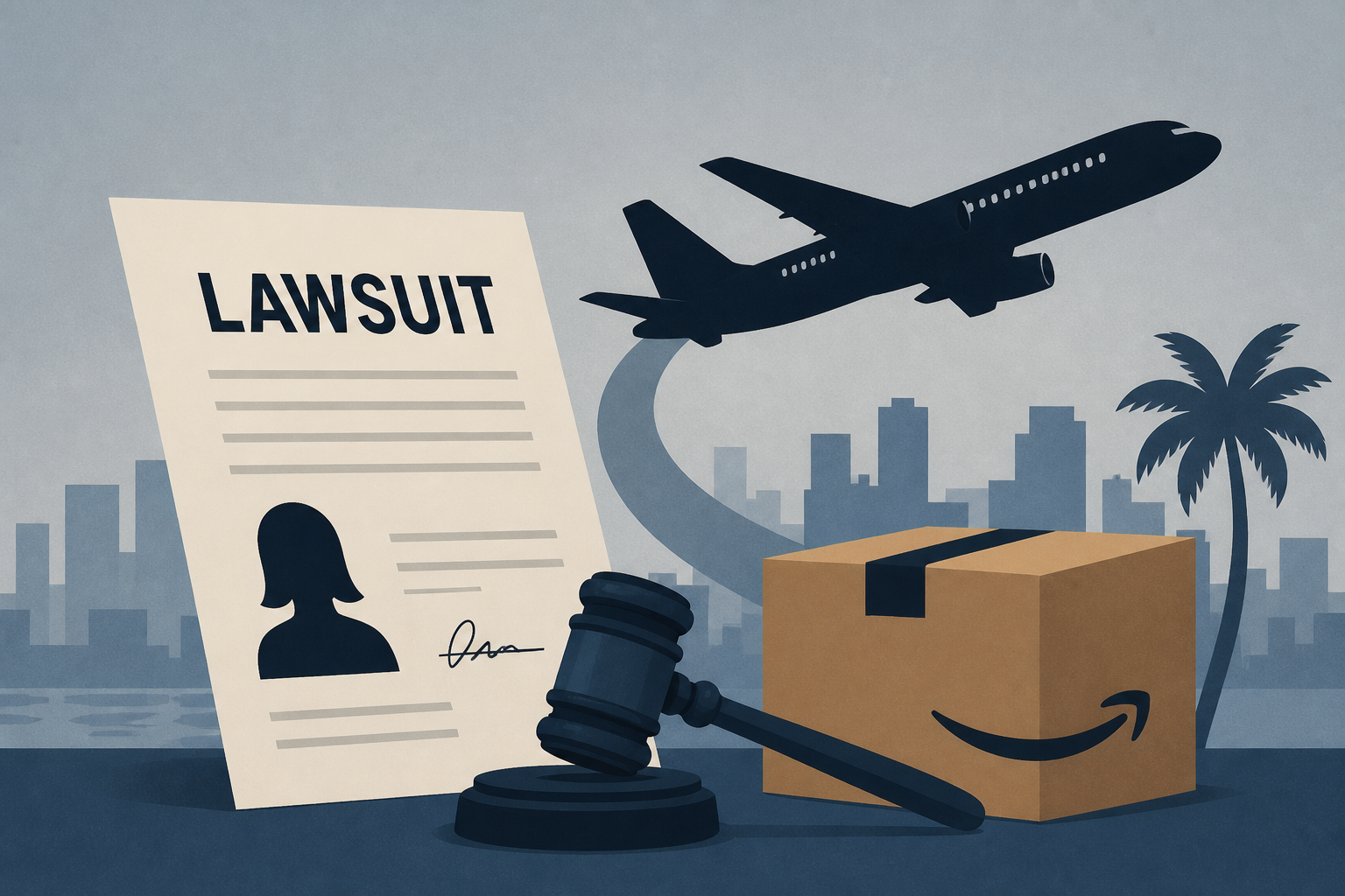 Widow sues Amazon, aviation partners over deadly Miami jet crash