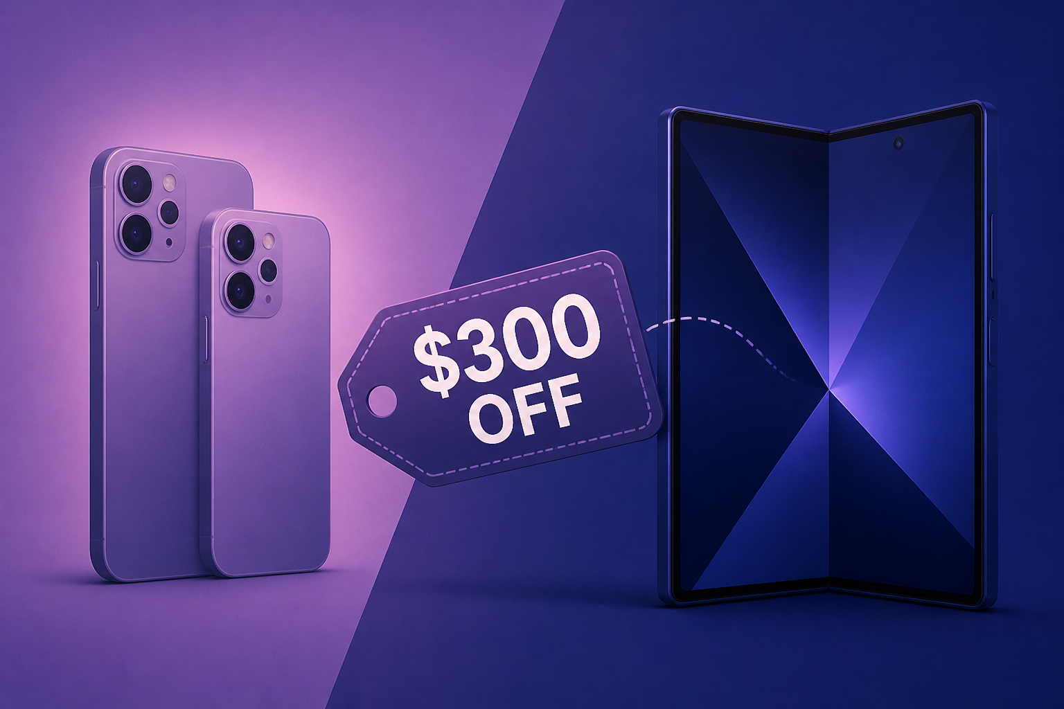 iPhone Duo Launch Deals Include $300 Off Samsung's Galaxy Z Fold 8