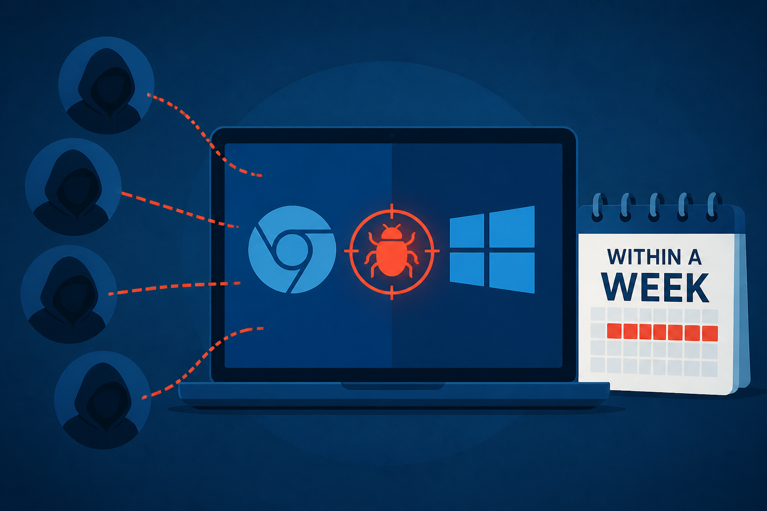 Four Spy Groups Used the Same Chrome and Windows Exploit Kit Within a Week