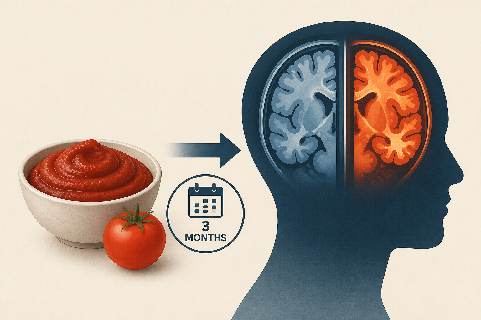 Scientists Had People Eat Tomato Paste For 3 Months. Their Brain Scans Looked Different.