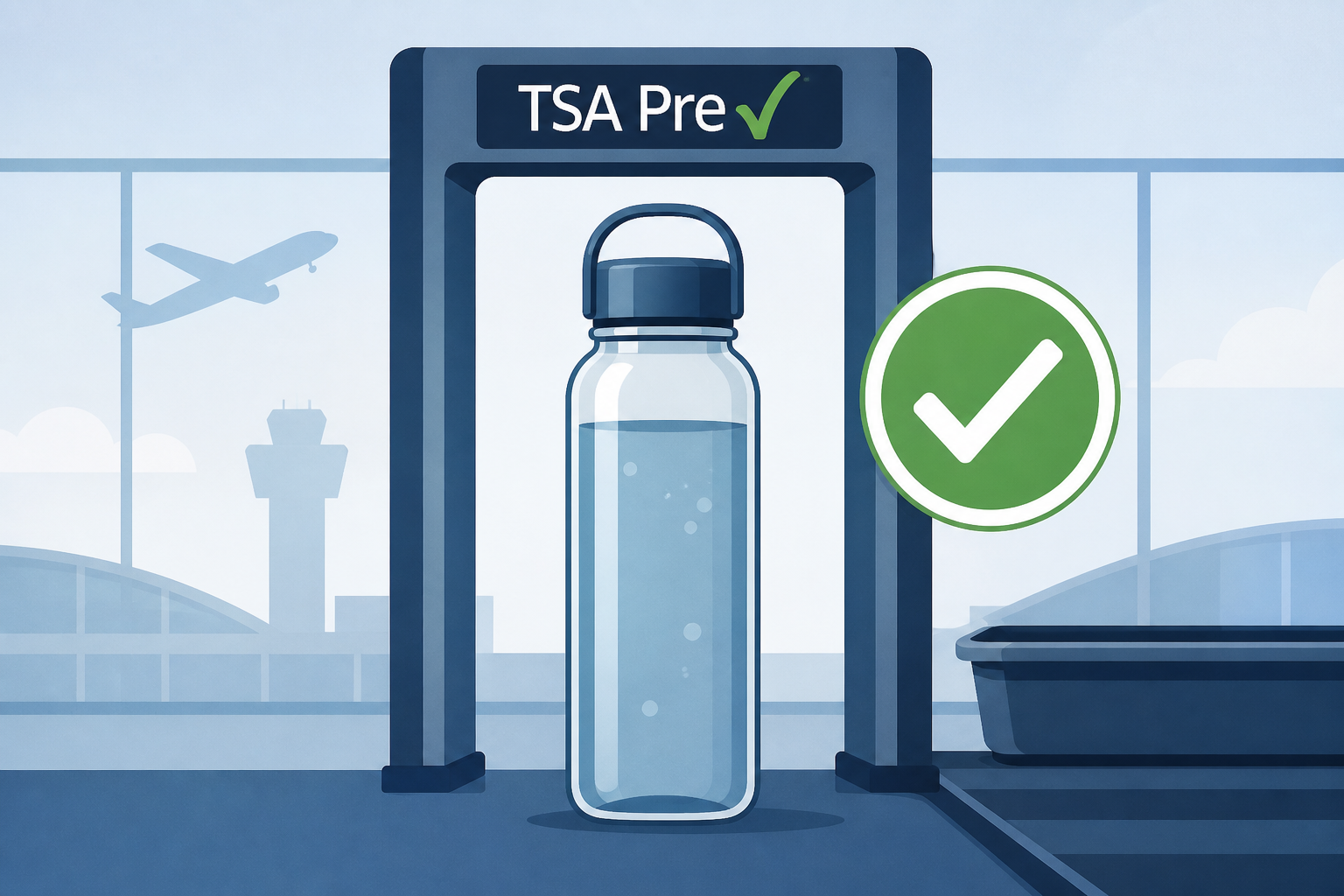 Some TSA PreCheck travelers may be able to bring full water bottles through airport security soon, officials say