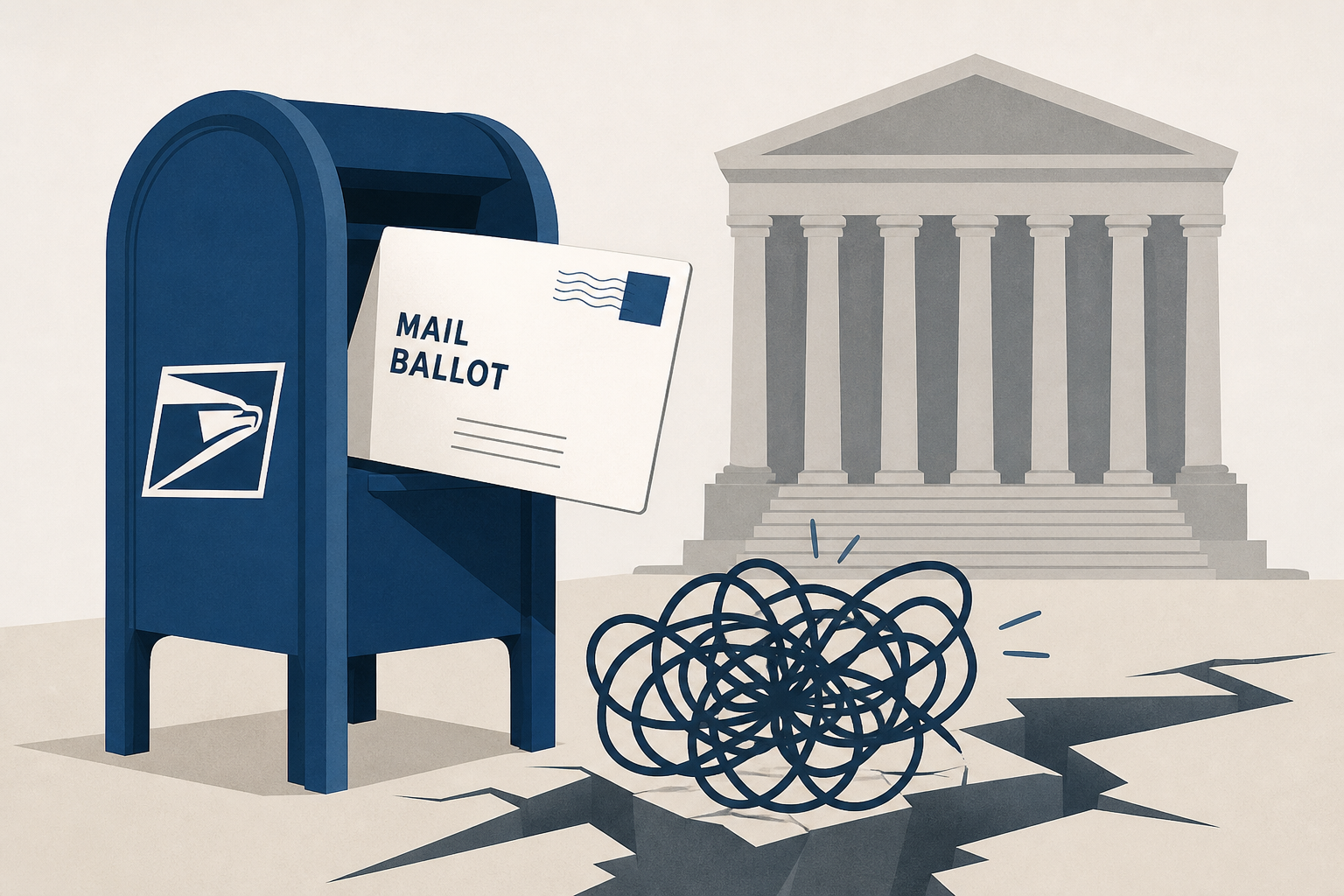 California, other states warn Supreme Court of 'chaos' if it lets USPS mail ballot rules stand