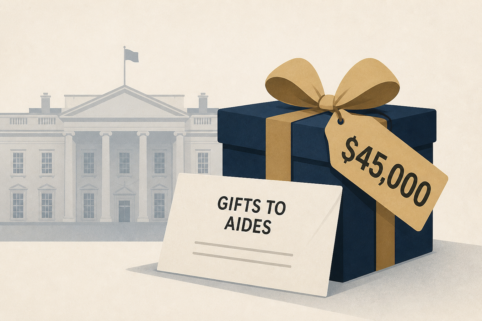 News Wrap: White House defends Trump's $45,000 gifts to Natalie Harp and other aides
